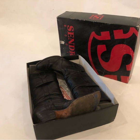 Sebdra Boots size 9.5/40/7.0 salvaje Negro - Picture 5 of 6